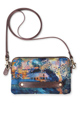 Santorini Collage Clutch