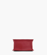 Maroon mini cross-body bag