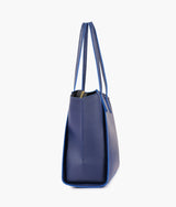 Blue classic tote bag