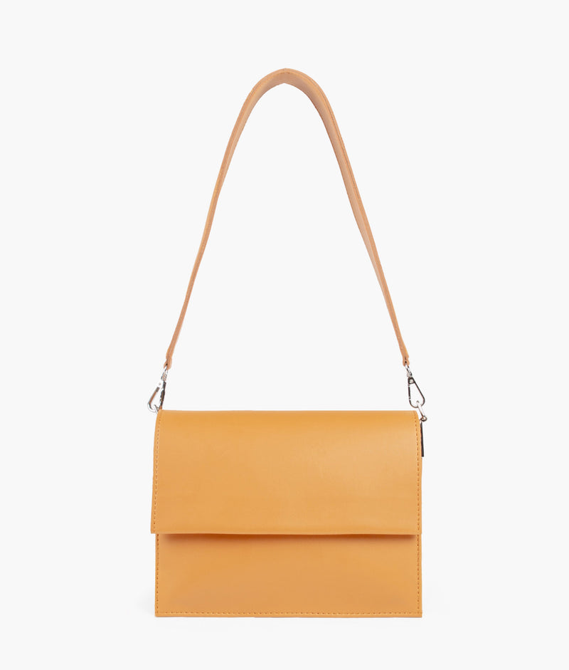 Mustard mini cross-body bag