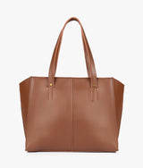 Horse brown over the shoulder tote bag