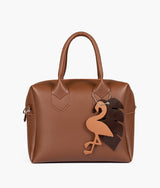 Horse brown mini bowling bag